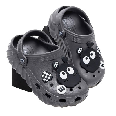 Сабо для девочки и мальчика Baden KPD006-012 серые 1